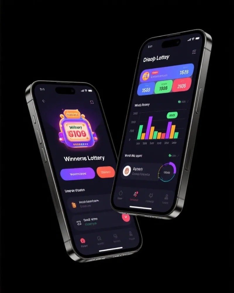 中国彩票通 APP 界面展示